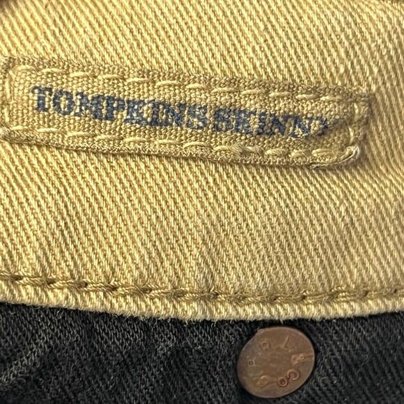Authentic Dungarees Polo Ralph Lauren Jeans Brown Tompkins Skinny 28 Mid Rise - Picture 9 of 16